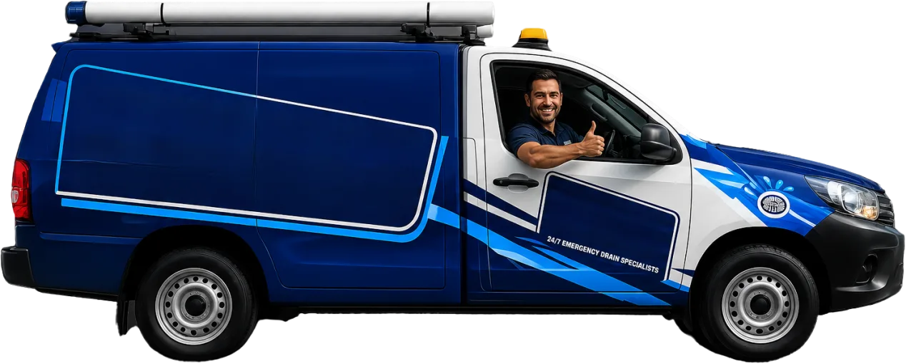 Service van parked on a Pyrmont street