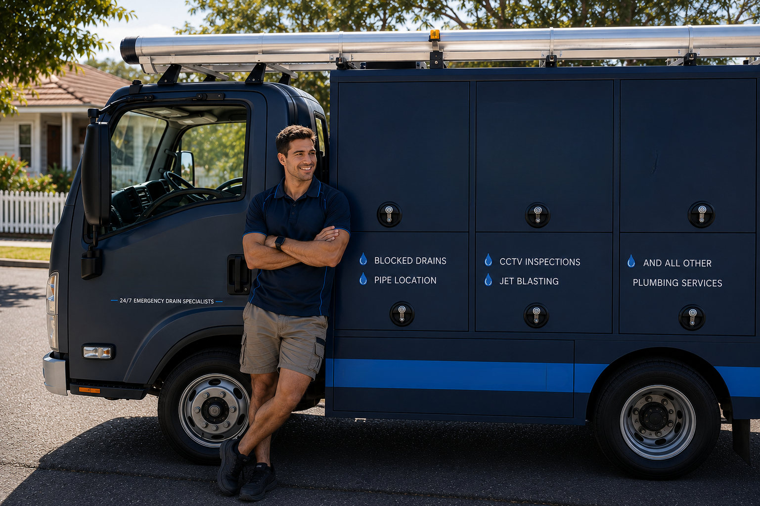 Plumber with Pyrmont Blocked Drains van