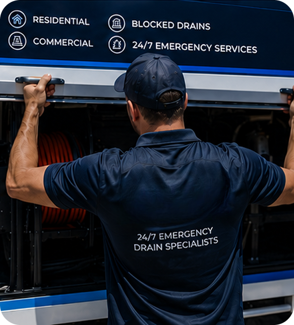 Licensed blocked drain plumber servicing a Pyrmont home